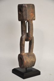 Special ghurra, churning stick conductor, Nepal, ca 1950