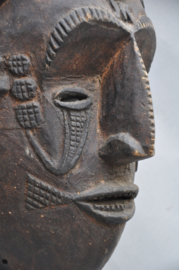 Expressive face mask of the IBO, Nigeria, ca 1970