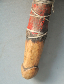Fertility phallus statue from the Fon, Benin, mid 20th century.
