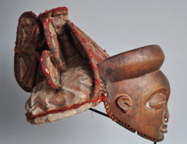 Imposing CHOKWE mask, Angola, 1960 - 70