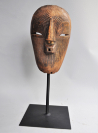 TOP! Kikashi initiation mask, Eastern Luba, DR Congo, ca 1900