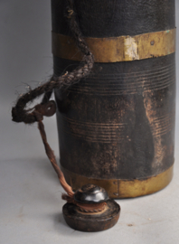Large wooden storage pot, Nepal, 2nd half of the 20th century