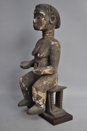 Old devotion altar statue, Anlo people, South Togo, mid 20th century