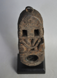 GREAT! Very old ghurra with metal inlay, Nepal, 1890-1910