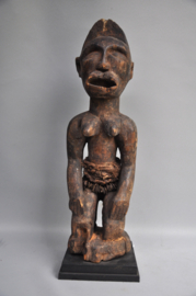 Large poignant fetish protection statue, FON, Benin, ca 1970