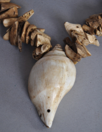 Necklace of half shells and shell parts, Nepal, 21st century