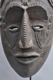 Expressive face mask of the IBO, Nigeria, ca 1970