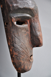 Tribally used NTOMO mask, Bambara, Mali, ca 1970