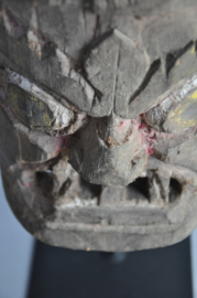 Older tribal Sherpa, Buddhist mask, Northern Nepal, mid 20th century