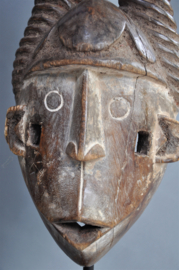 Older face mask of the IBO, Nigeria, ca 1970