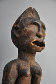 Large poignant fetish protection statue, FON, Benin, ca 1970