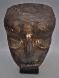 Very old, intensively used dance mask, KRAN, Liberia, approx. 1930