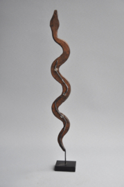 Metal snake, LOBI, Burkina Faso, ca 1960