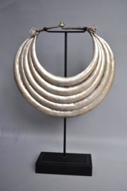Large necklace on stand, MIAO, Nrd China, 21st century