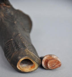 Used "tabayag", lime container – Ifugao – late 20th century