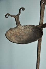 Dogon oil lamp from Mali, early 20th century - hand-forged ritual object