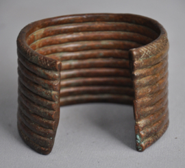Oude bronzen armband, DR Congo, 2e helft 19e eeuw