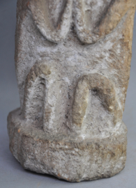 Very old rare stone Namaskara Mudra, Nepal, 19th century or earlier