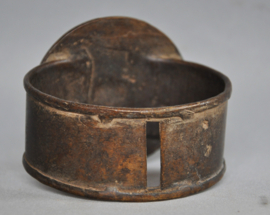Zéér oude tribale bronzen armband vd GHAN, Burkina Faso, 1e helft 20e eeuw