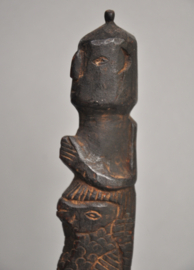 Old jhakri/shaman ritual dagger, phurba, Nepal, ca 1920-40