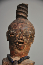 Top!! en uiterst zeldzaam!! TETALA/SONGO dorpsfetish, DR Congo, 19e eeuw