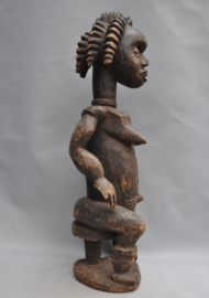 Groot vrouwelijk voorouderbeeld van de AFO, Nigeria, 1960-70