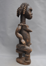 Large female ancestor statue of the AFO, Nigeria, 1960-70