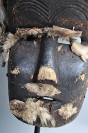 Ancient tribal mask of the MBUNDA/SUBIYA tribe, Zambia, 1920-30