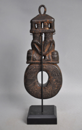 Old churning rod conductor, ghurra, Nepal, mid 20th century, (code 32)