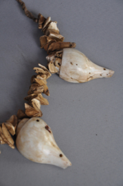 Necklace of half shells and shell parts, Nepal, 21st century