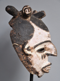 Tribally used face mask, IGBO, Nigeria, 1970-80