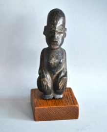 Refined, older ancestor statue, LOBI, Burkina Faso, ca 1950