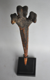 TOP!! Bone dagger of the cassowary bird, Asmat, PNG, ca 1800!!