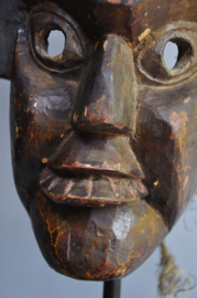 Beautifully carved festival mask, northern Nepal, approx. 1970