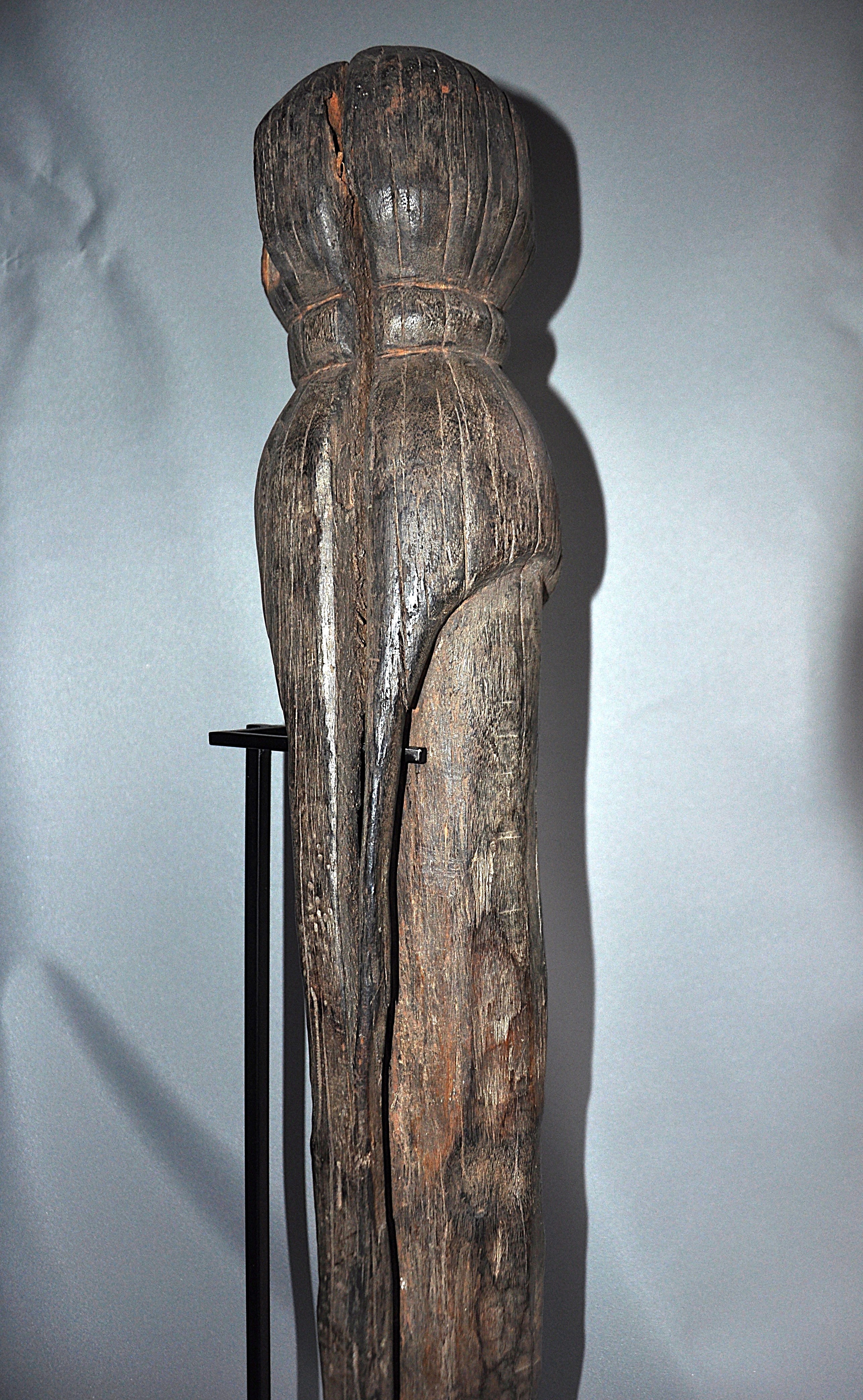 Moba Tchitcheri Beeld – Togo | Authentieke Afrikaanse Houten Sculptuur 98 cm