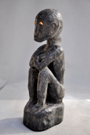 Antiek tribaal beschermingsbeeld van de IFUGAO stam, Filippijnen