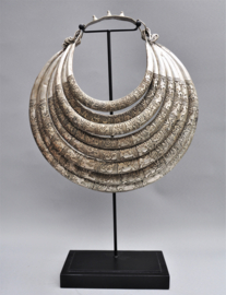 Very large necklace on stand, MIAO, Nrd China, 21st century