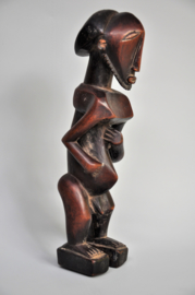 Splendidly styled statue, BASIKASINGO tribe, D.R. Congo, approx. 1980