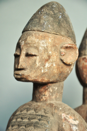Special Igbo Altar Statue: Fertility Figure with Unique Duality