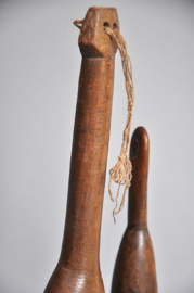 Lot van twee oude jachtfluitjes, MOSSI, BWA, Burkina Faso, 1940-60