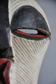 Imposant oud Songye Kifwebe Kikashi masker, DR Congo, 1920-30