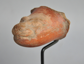 Colima, fragment of a pot, 8th century AC.  Mexico