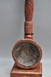 Older, ceremonial spoon, ASHANTI people, Ghana, 1960-70