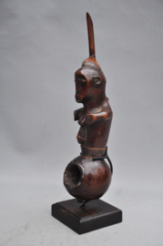 Decorative pipe, SONGYE style, DR Congo, ca 1970
