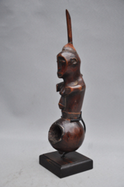 Decoratieve pijp, SONGYE stijl, DR Congo, ca 1970