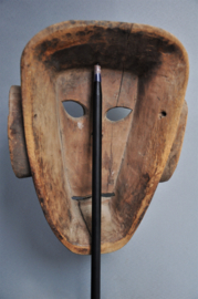 Groot expressief festival masker, West Nepal, ca 1980