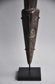 Antieke Sjamanistische Phurba met Putali- Nepal - 1880-1920