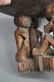 TOP! Very old tabouret, CHOKWE, DR Congo, 1900-1920