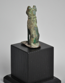 BASTET, bronzen beeldje, Egypte, 4e-6e eeuw n Chr