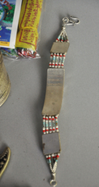 Tibetaanse/Nepal sieraden, Nepal, 2e helft 20e eeuw, (lot nr 7)